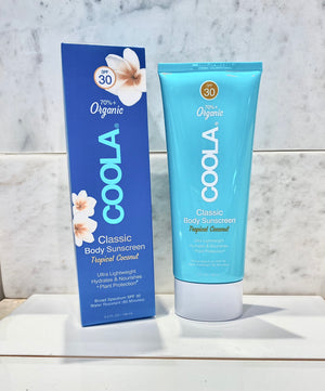 CooLA Organic 30 Body Sunscreen Tropical Coconut